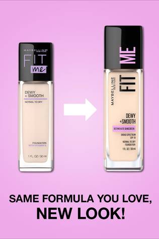Maybelline Fit Me Dewy & Smooth Foundation Soft Honey 30ml