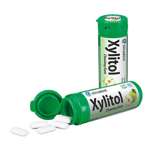 Miradent Xylitol Kids Apple Gum 30 Pieces