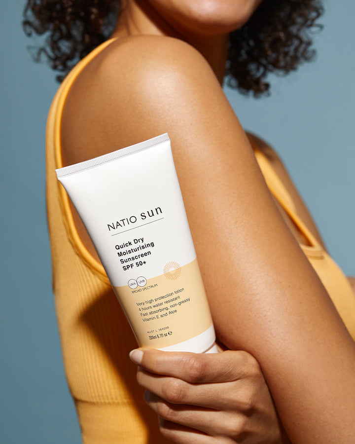Natio Quick Dry Moist SPF50+ 200ml