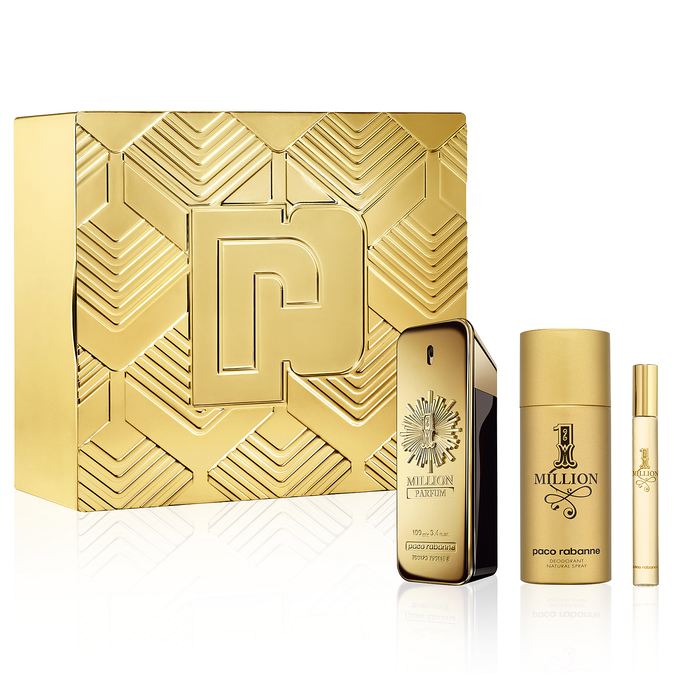 Paco Rabanne 1M EDT 100ml 3pc Set