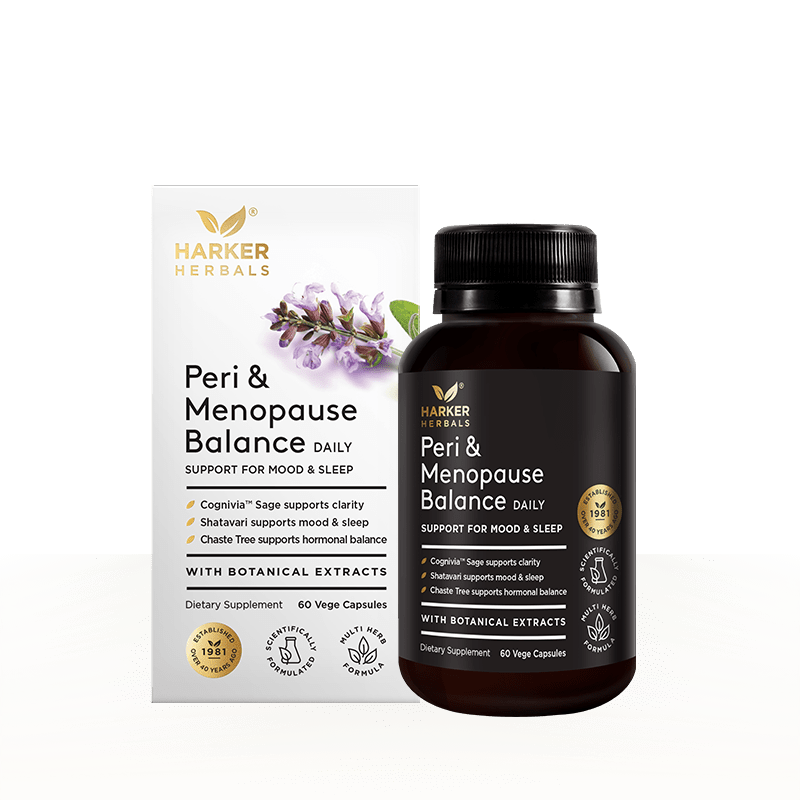 Harker Herbals Peri & Menopause Balance Vege Caps 60s