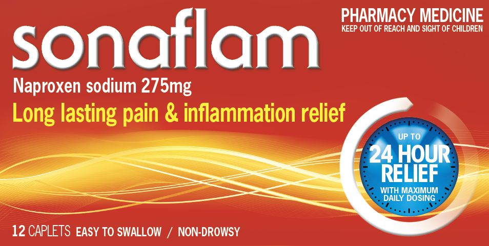 SONAFLAM Naproxen USP 275mg 12s
