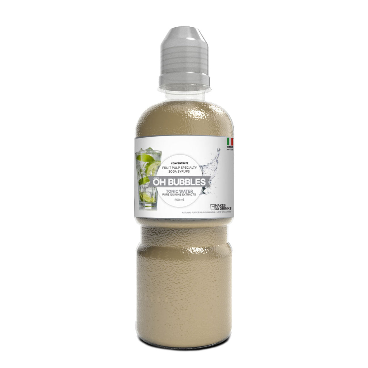 Oh Bubbles Concentrated Soda Syrup Tonic Water 500ml