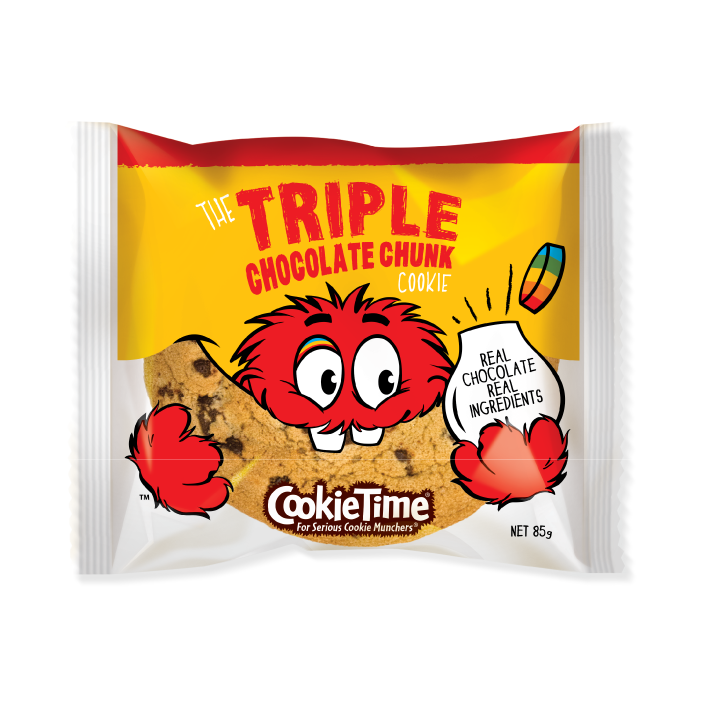 Cookie Time Triple Chocolate Chunk 85g