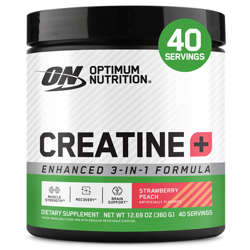 Optimum Nutrition Creatine Plus Strawberry Peach 360g