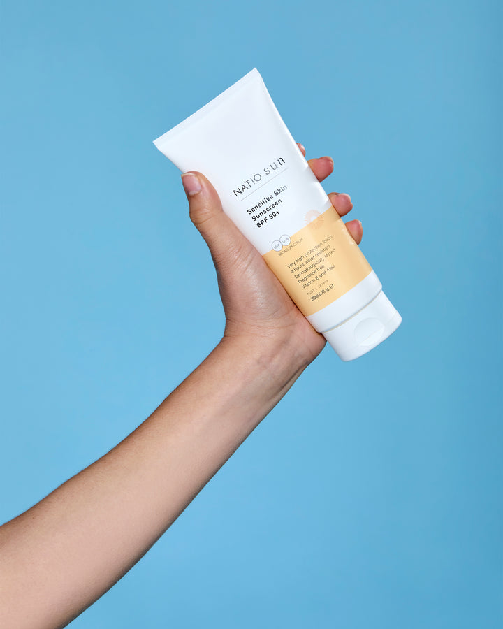 Natio Sensitive Skin Sunscreen SPF50+ 200ml