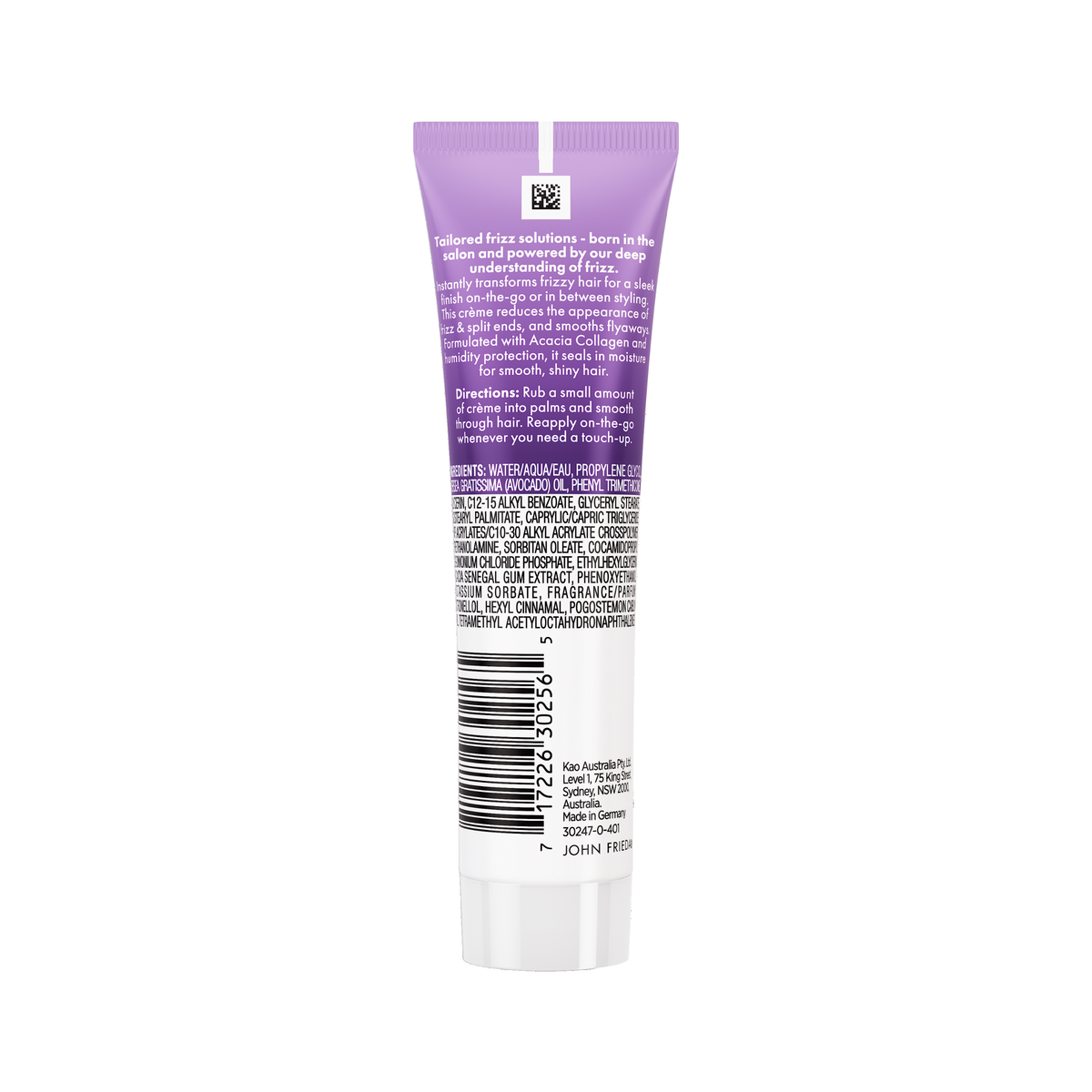 John Frieda Frizz Ease Secret Weapon Cream Travel Size 30ml