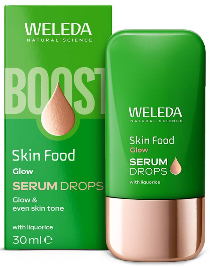 Weleda Skin Food Glow Serum Drops, 30ml