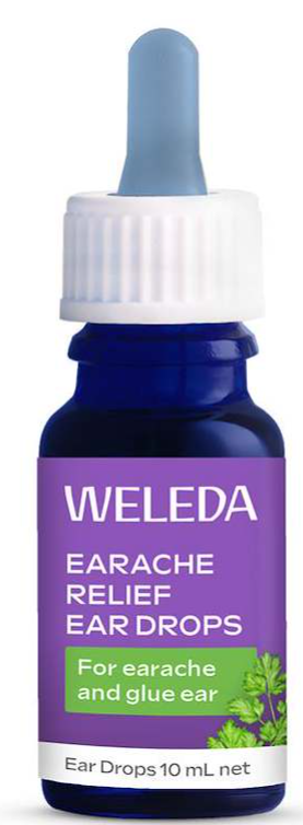 Weleda Earache Relief Ear Drops for Ear Ache & Glue Ear 10ml