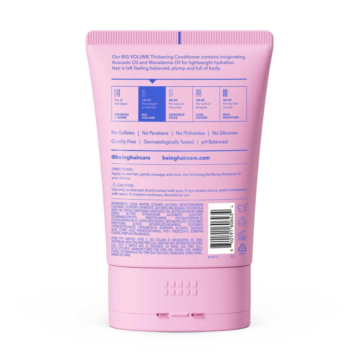 BEING BIG VOLUME Thickening Conditioner 354mL