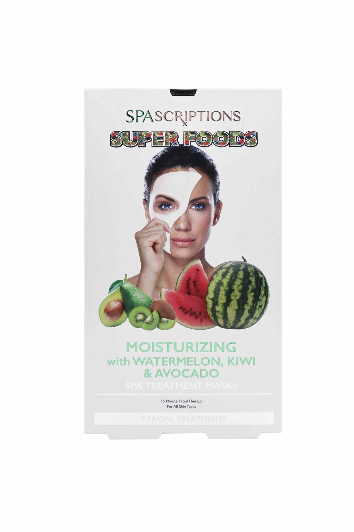 SpaScriptions SF Moist Sh Masks 5pk
