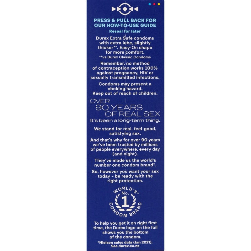 Durex Condom Extra Safe 12 Pack