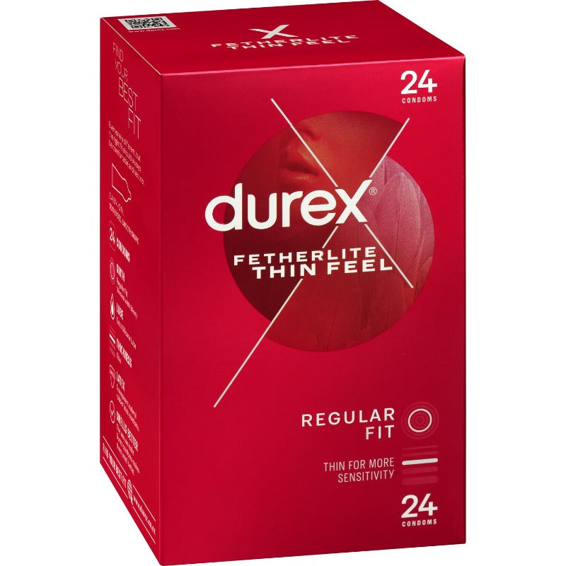 Durex Fetherlite Thin Feel Condoms 24 Pack