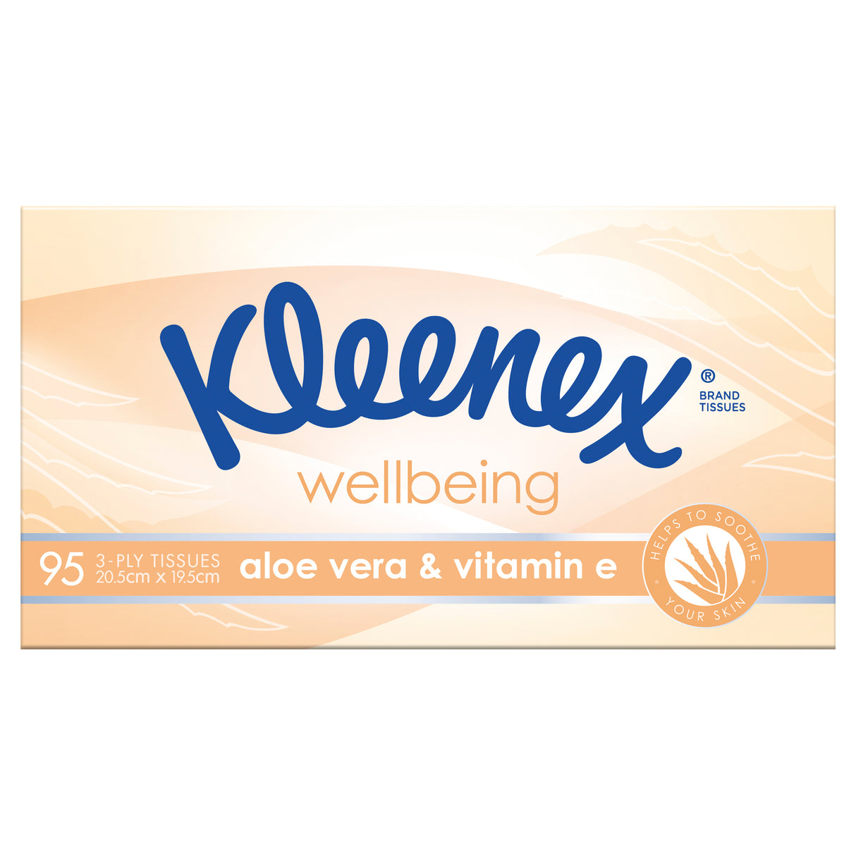 Kleenex Aloe Vera & Vitamin E Facial Tissues 95 Sheets
