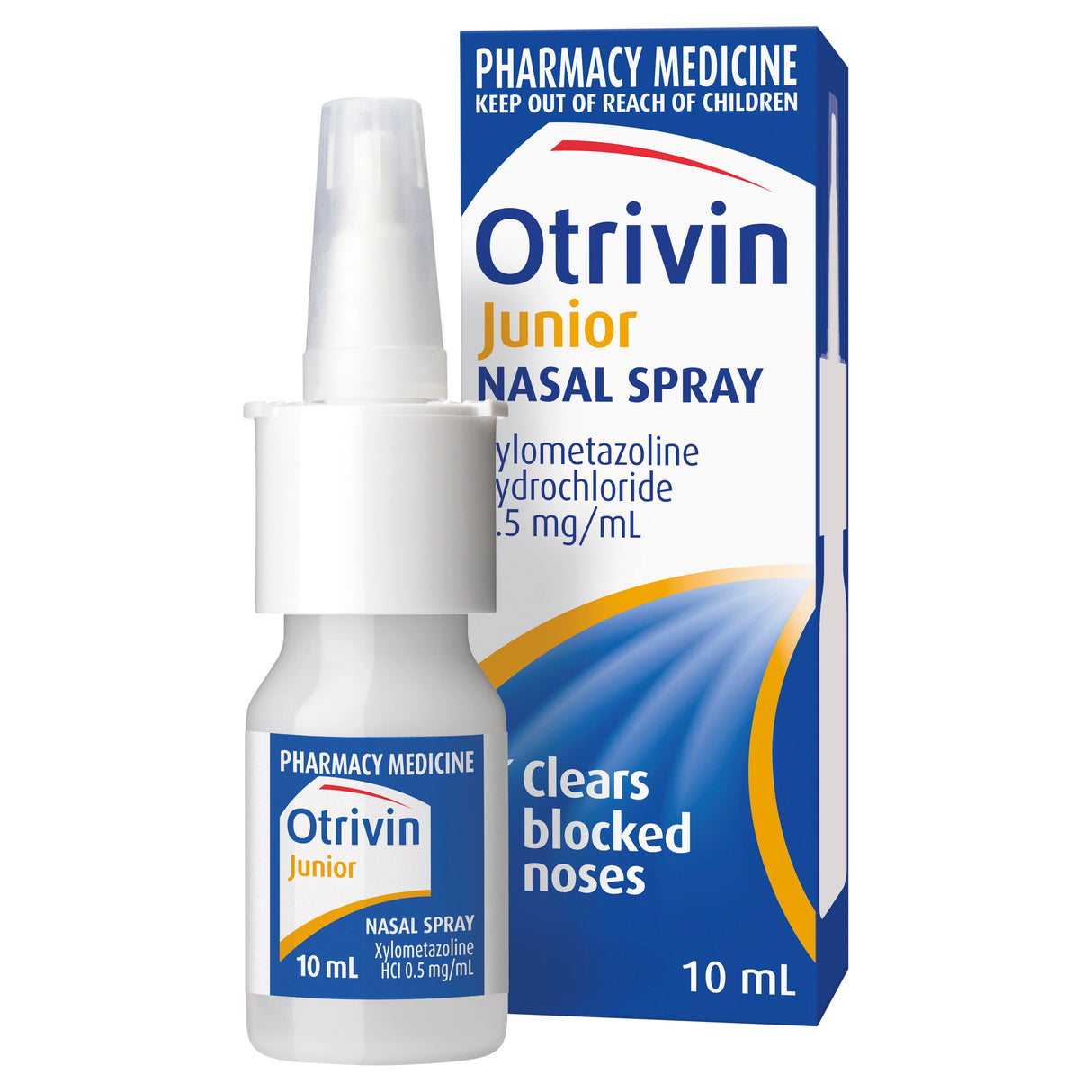 Otrivin Junior Nasal Spray for Blocked Nose 10ml