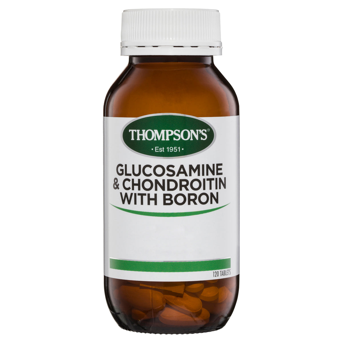 Thompson's Glucosamine & Chondroitin With Boron 120 Tablets