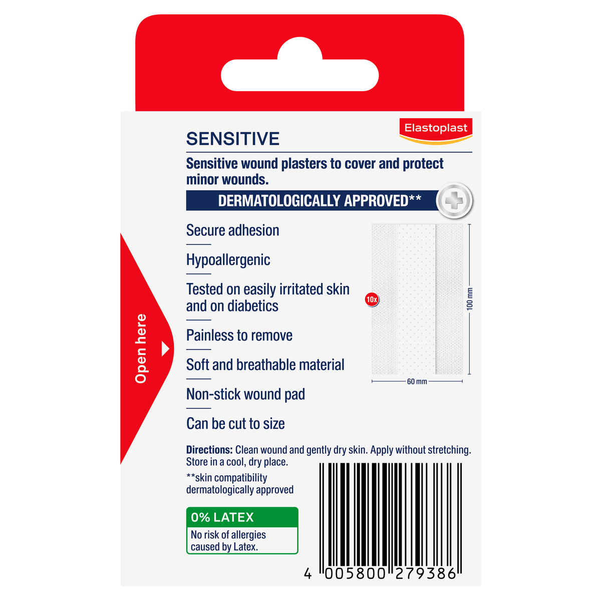 Elastoplast Sensitive Cut To Size 1m