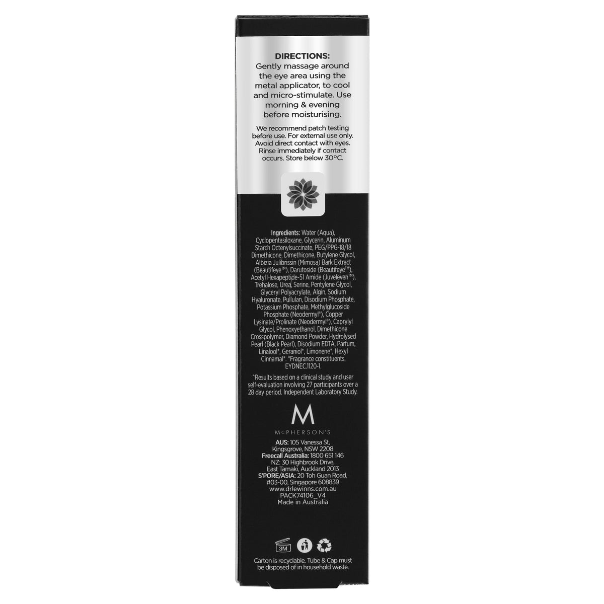 Dr. LeWinn's Eternal Youth Intensive Repair Day & Night Eye Cream 15g