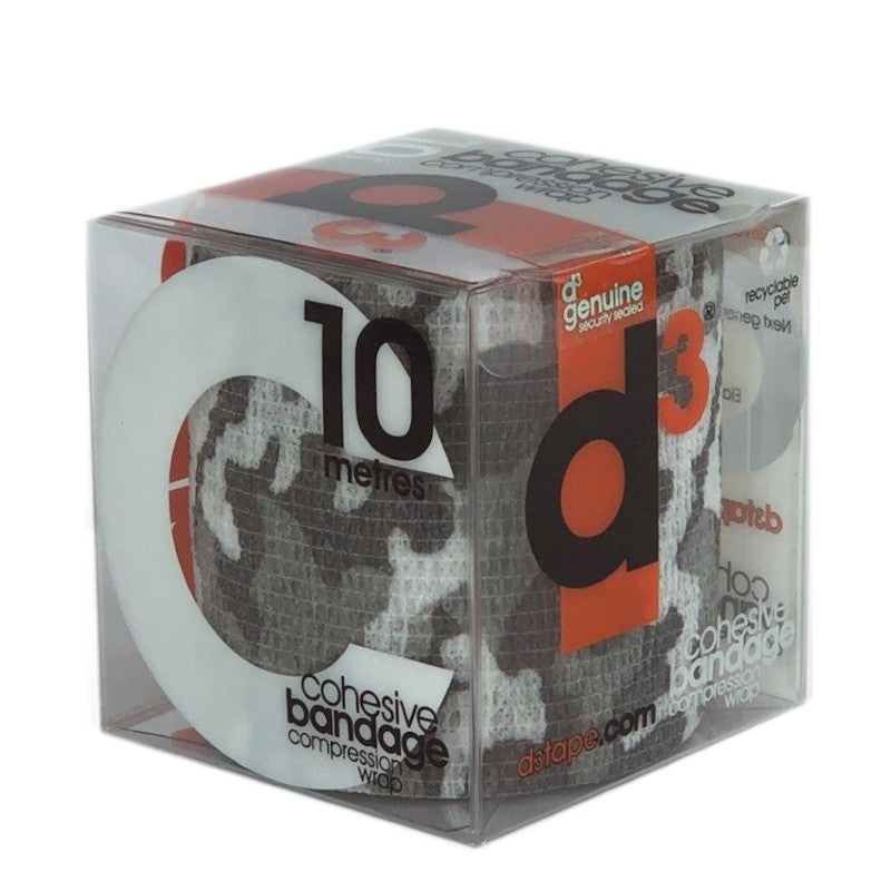 D3 Cohesive Bandage Compression Wrap 75mm x 10M (Camo)