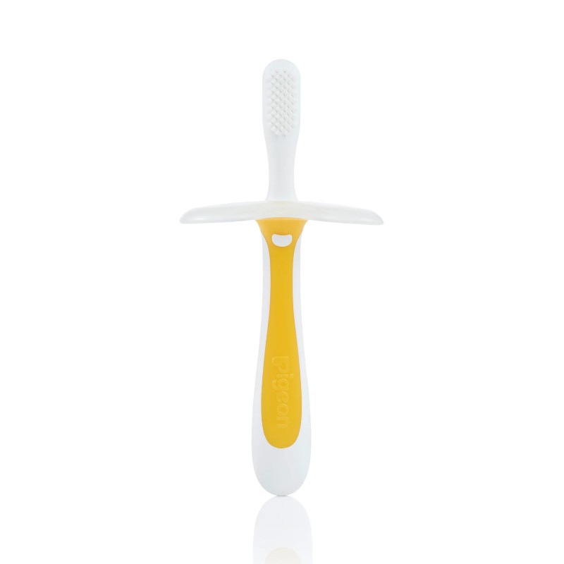 Pigeon Training Toothbrush Lesson 1 Yellow