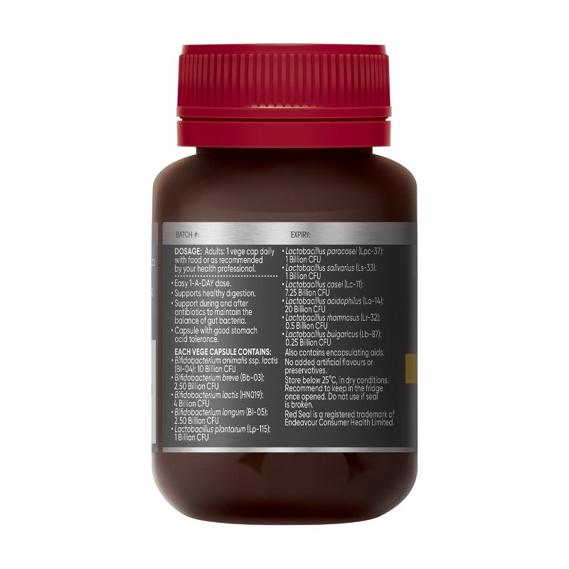 Red Seal High Strength Probiotic 50B 30 Capsules