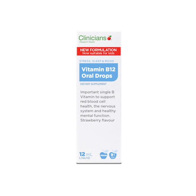 Clinicians Vitamin B12 Oral Drops 12 mL