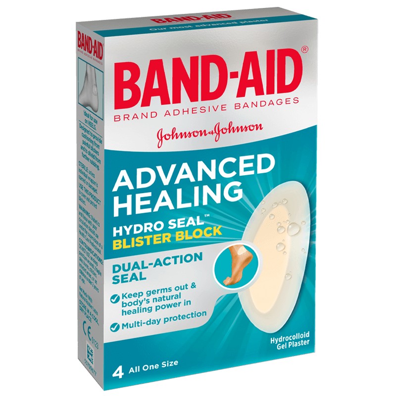 BAND-AID Advanced Healing Blister Block Regular 4 Pack