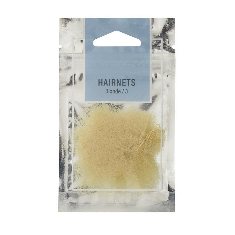 Mae. Hairnets Blonde 3 Pack