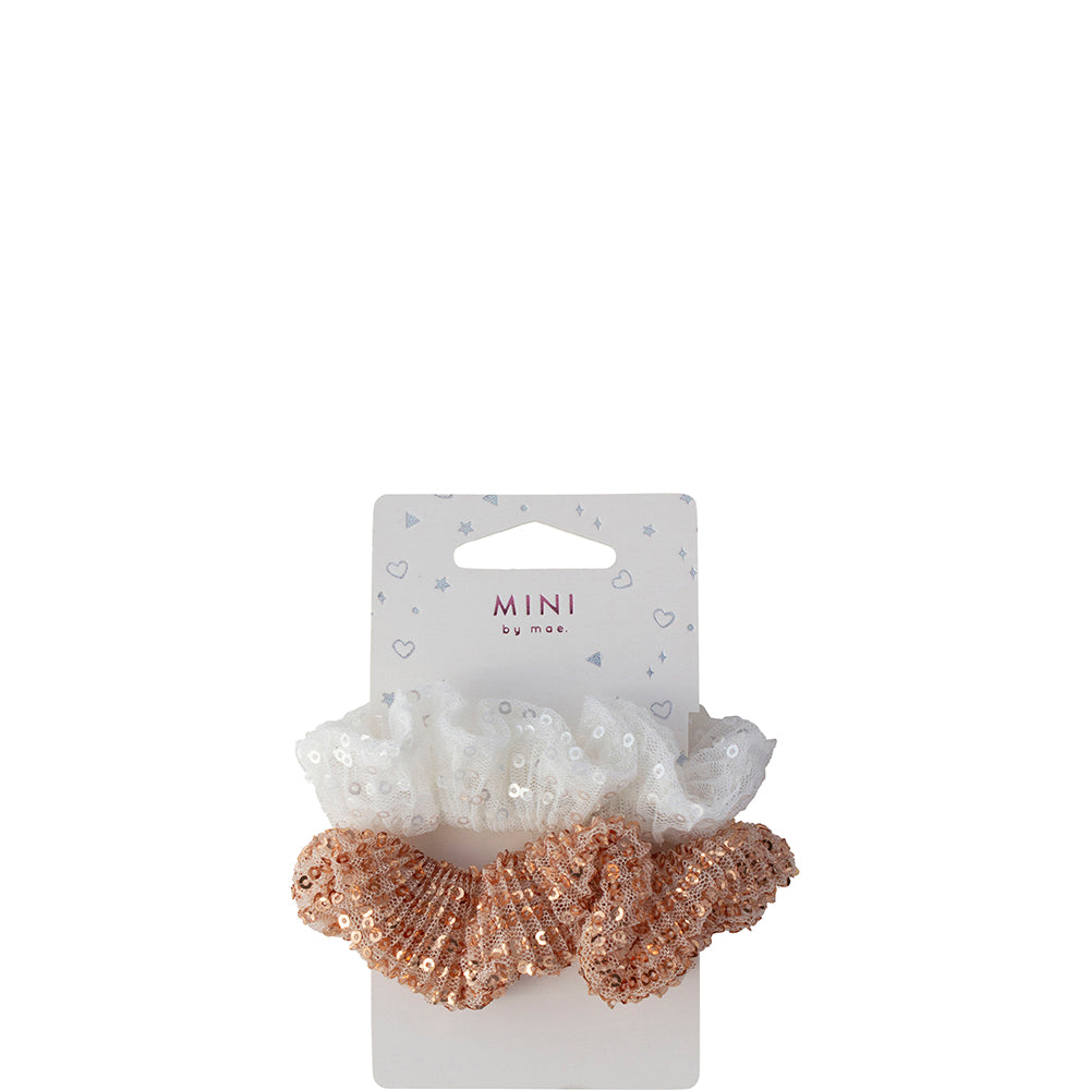 Mini By Mae Elastics Scrunchies Sequin (2)