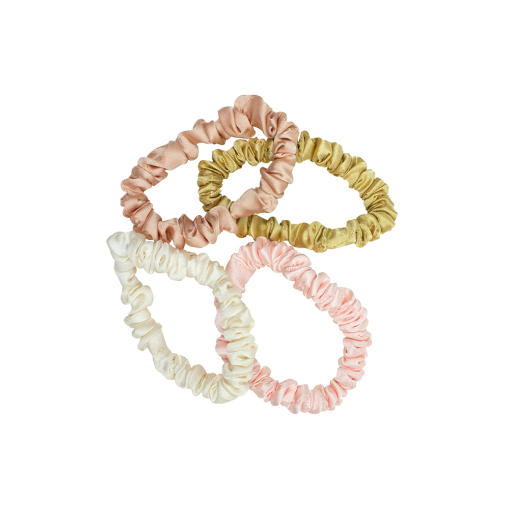Elastics Slim Scrunchies Nudes