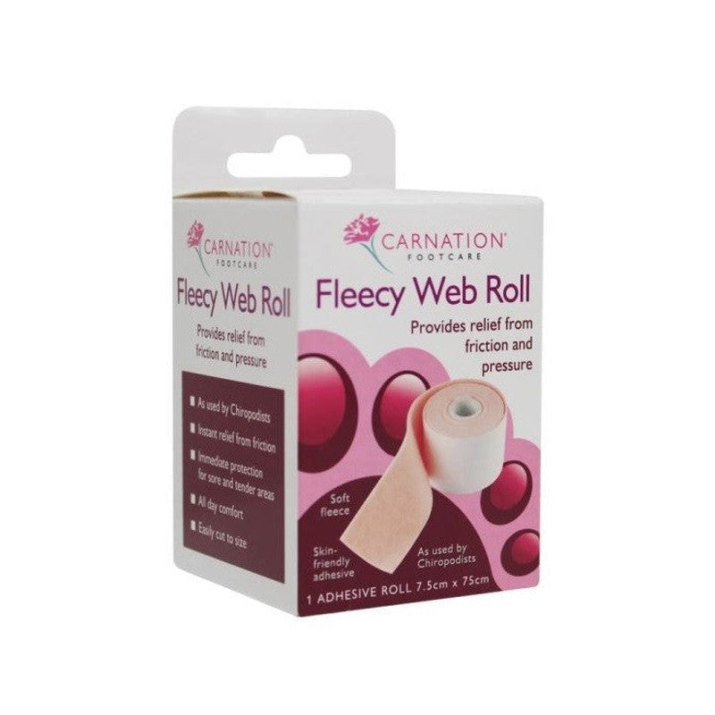 Carnation Fleecy Web Roll 7.5cm x 75cm