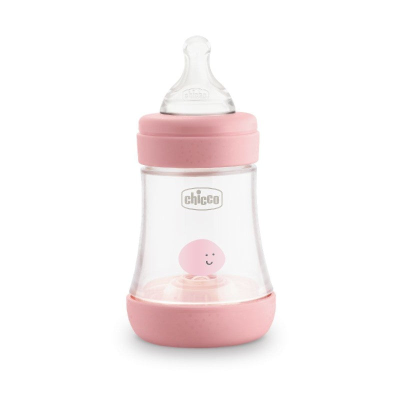 Chicco Perfect 5 Bottle 150ml 0M+ Slow Pink