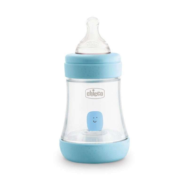 Chicco Perfect 5 Bottle 150ml 0M+ Slow Blue
