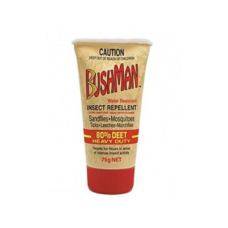 Bushman Heavy Duty DryGel 80% Deet 75g