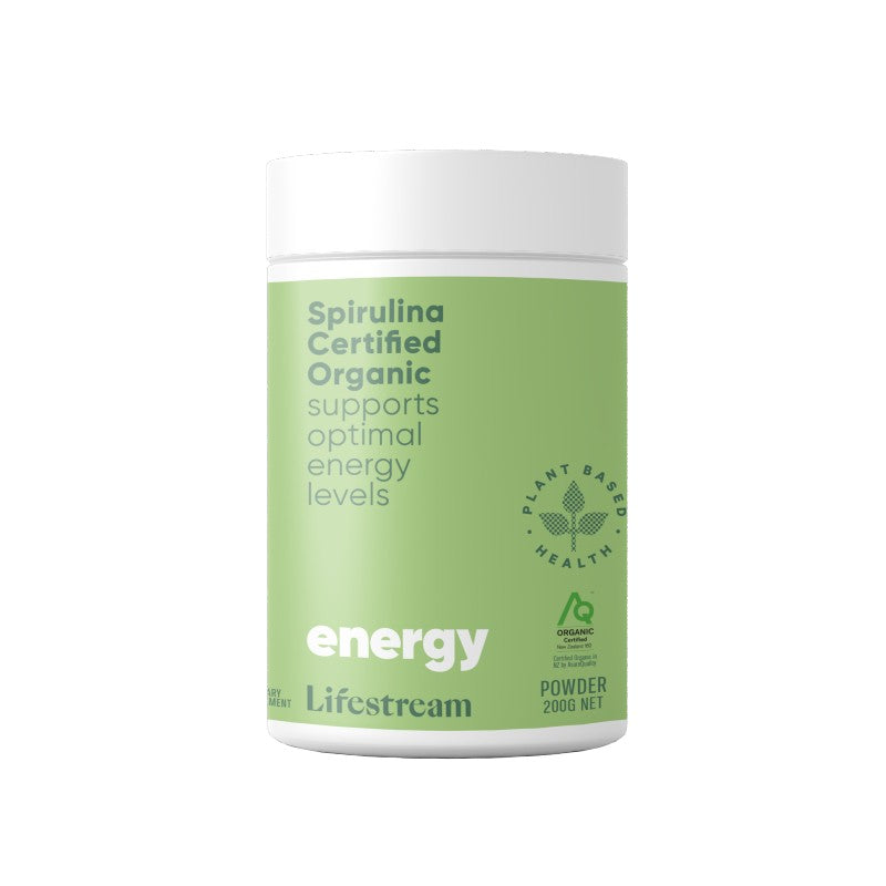 Lifestream Spirulina Certified Organic 200G Powder