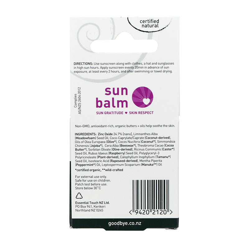 Goodbye OUCH Sun Balm SPF50 2HR Water Resist 15G Tin