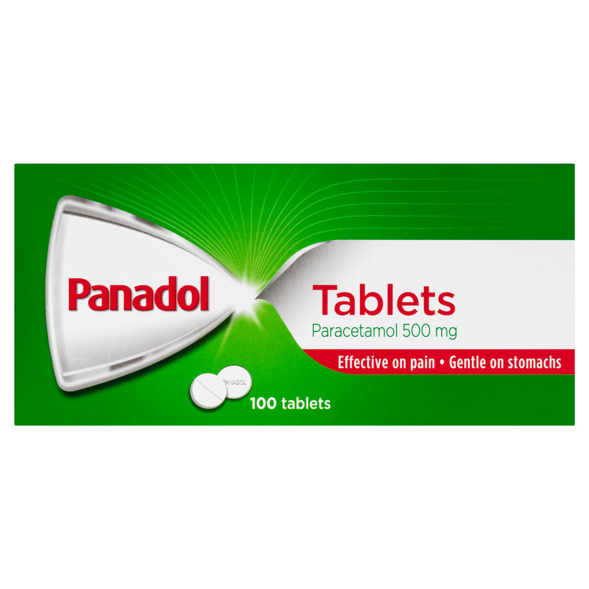 PANADOL Tablets 500mg Paracetamol 100s limit 1