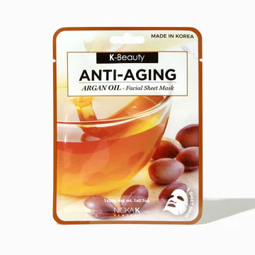 Nicka K Face Mask Sheet Argan Oil 20g