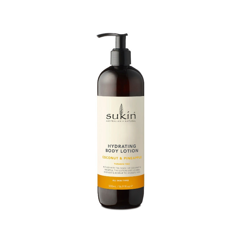 Sukin Hydrating Body Lotion Coconut & Pineapple 500ml