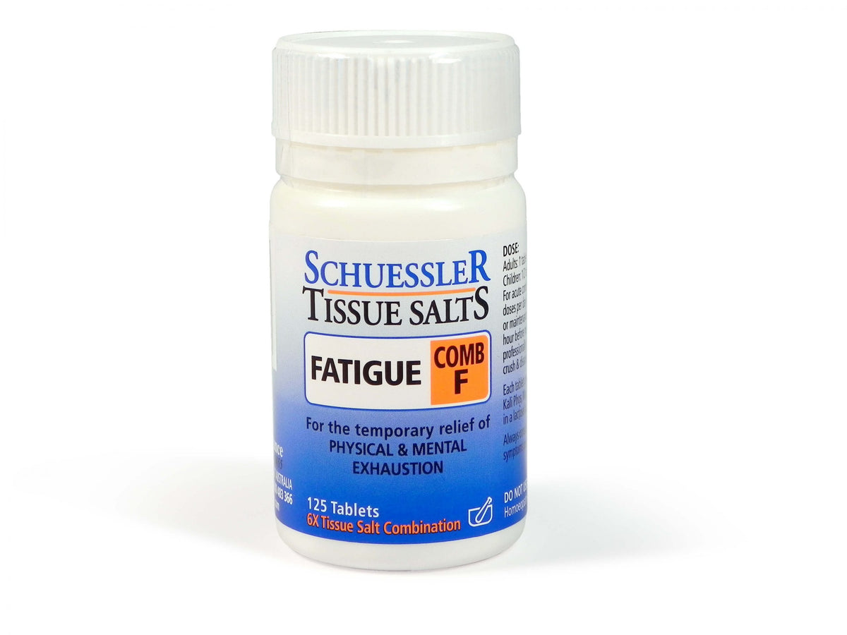Dr Schuessler Comb F Fatigue 6X Tissue Salt 125s