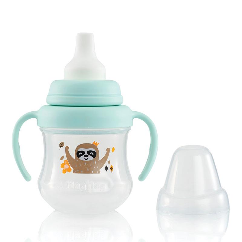 PIGEON Mag Mag Spout Cup Sloth Turq.
