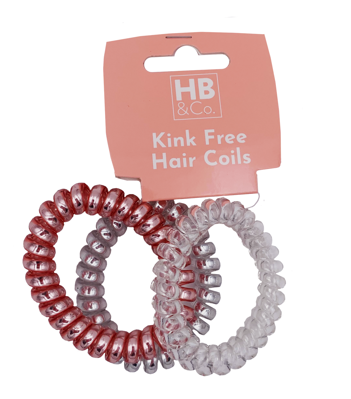 HB&Co. Kink-Free Hair Coils 3 Pack