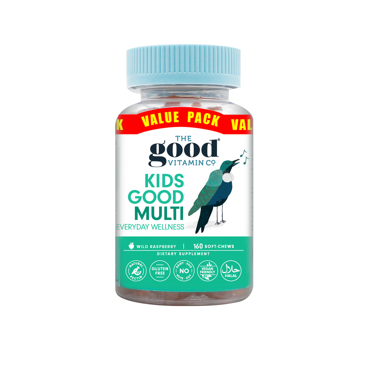 The Good Vitamin Co Kids Good Multi - Value Pack Chewables 160 Pack