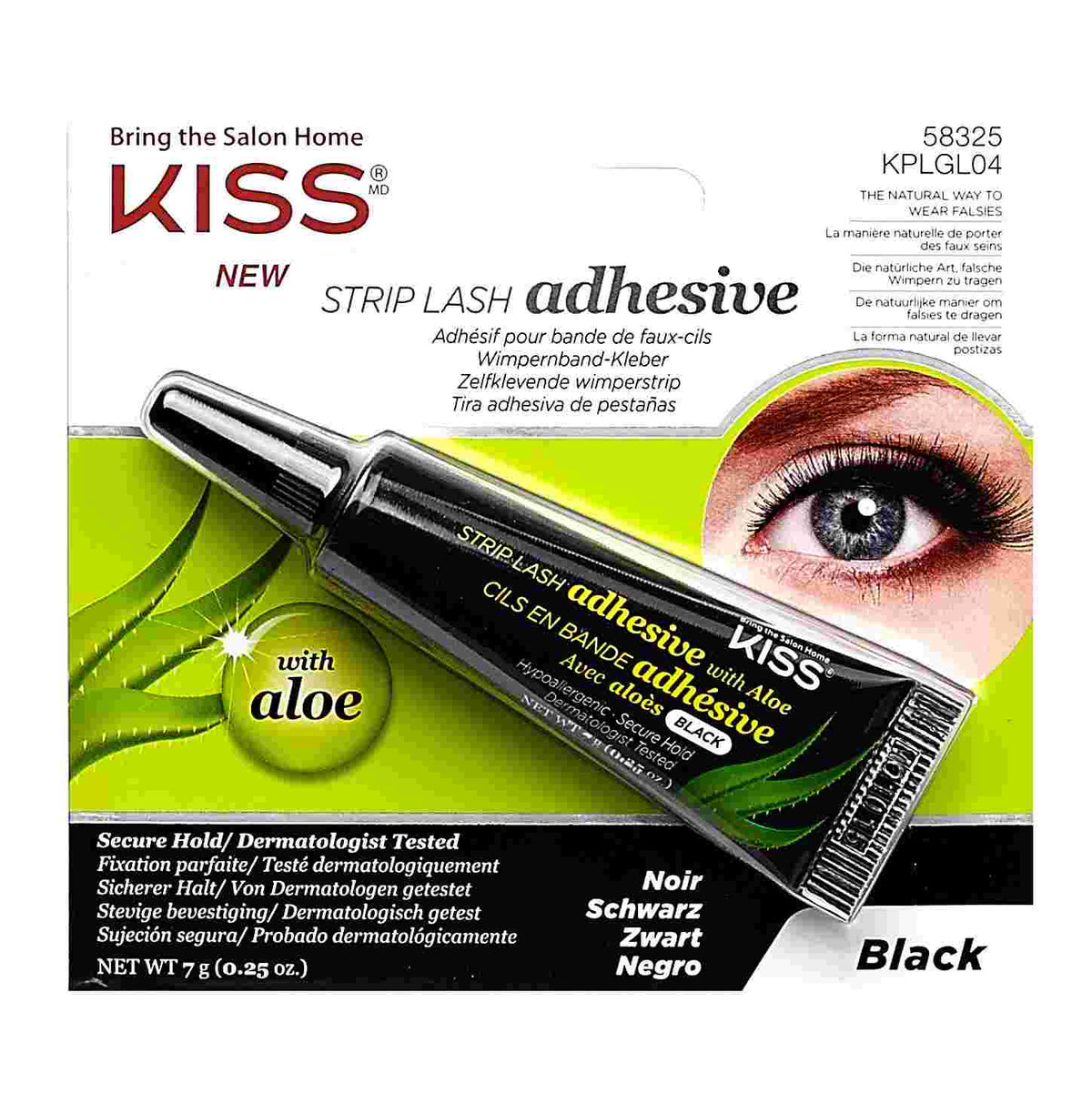 KISS Strip Lash Glue Black 7g