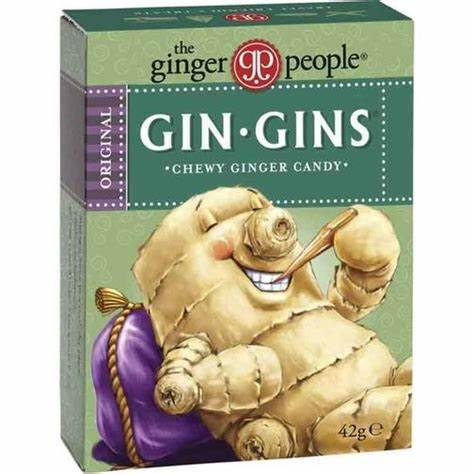 GINGINS Original Ginger Chews 42 g