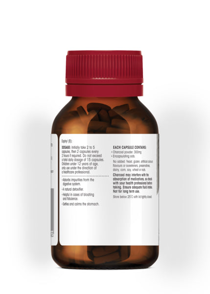 Red Seal Charcoal 45 capsules