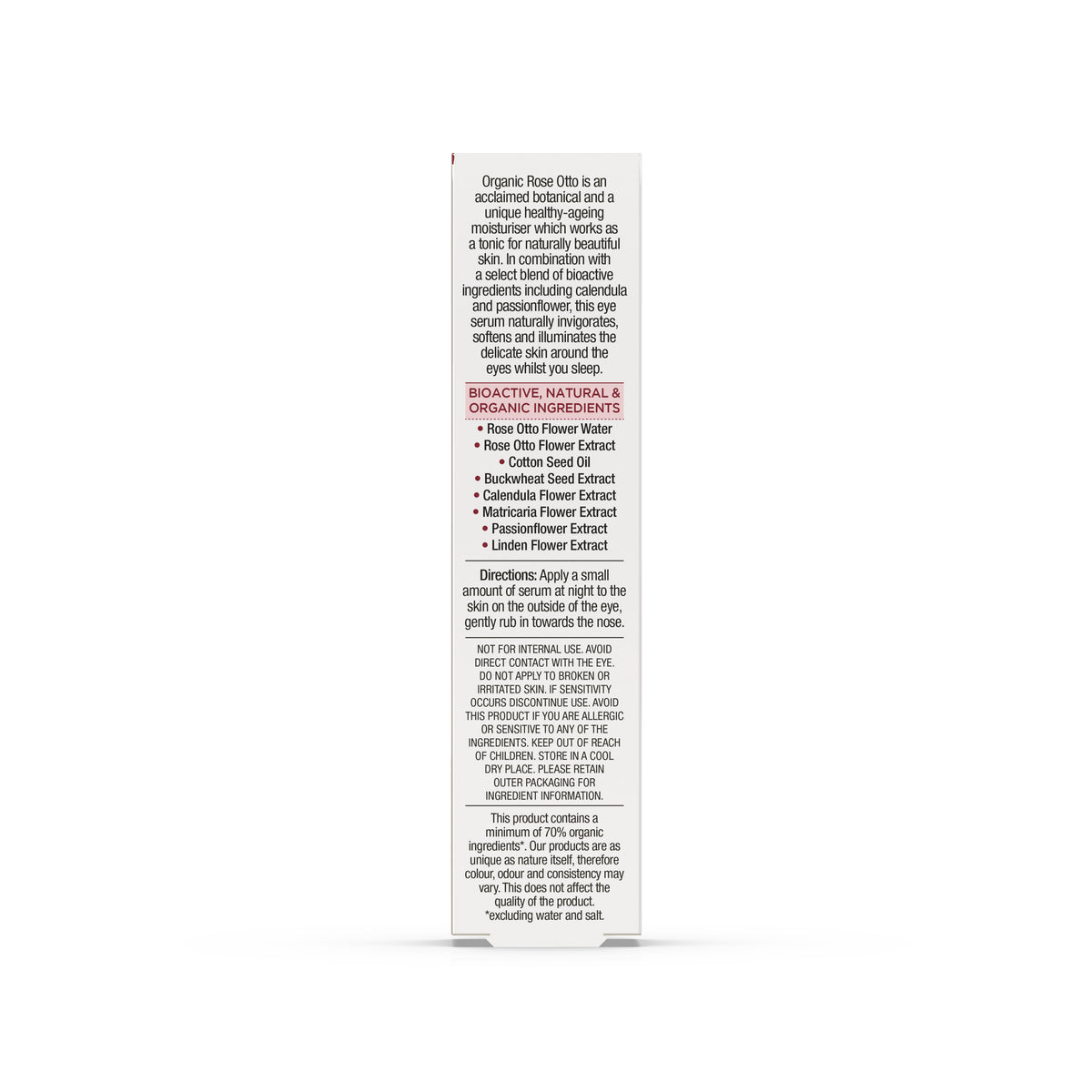 Dr Organic Rose Otto Eye Serum 15ml