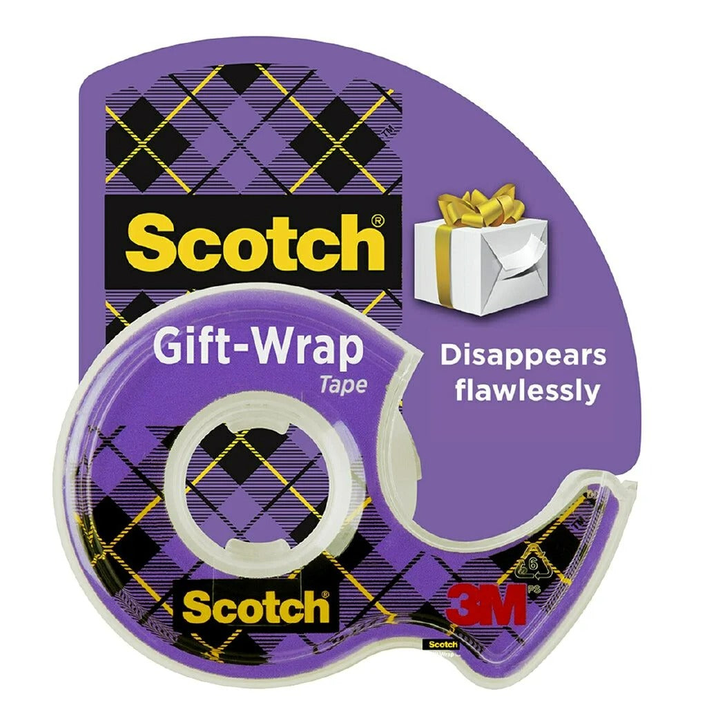 SCOTCH Gift Tape 19 mm x 16.5 m 1ea
