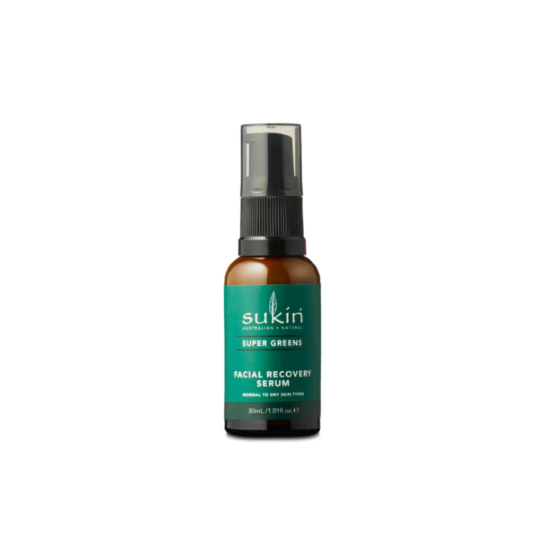 Sukin Super Greens Facial Recovery Serum 30ml