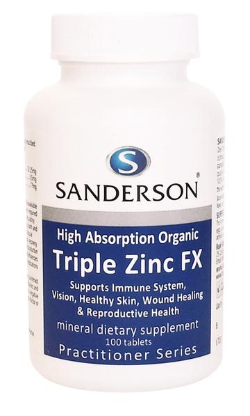 SANDERSON Triple Zinc Tablets FX 100s